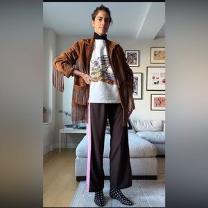 Relax laccross brand- miracle mesh brown and pink pants